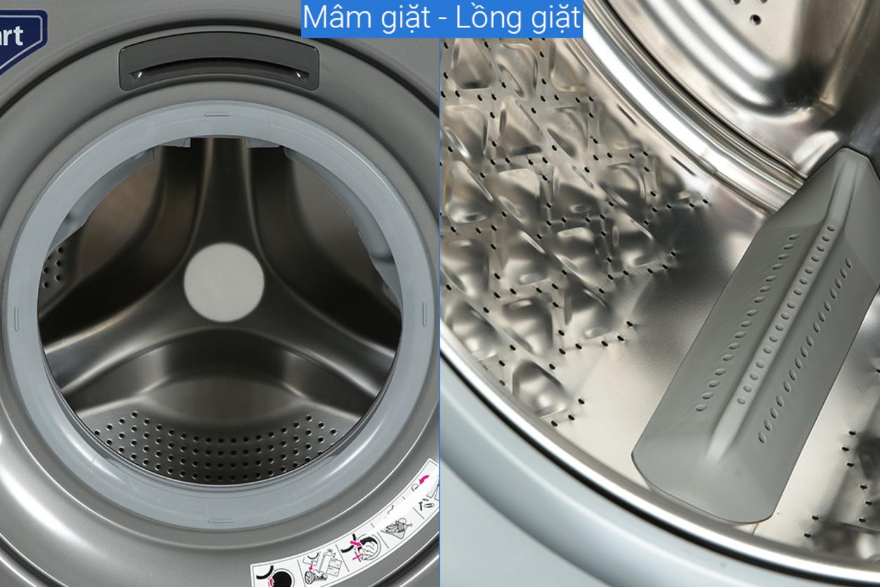 StainMaster+ hỗ trợ giặt nước nóng, tăng hiệu quả làm sạch vết bẩn cứng đầu.