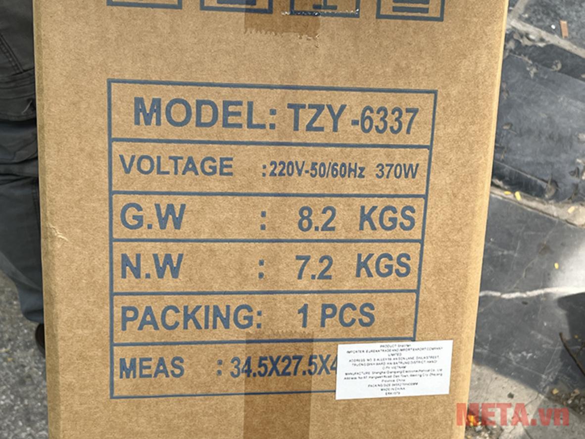 Lưu lượng 780 m3/h giúp duy trì dòng khí ổn định cho nhiều ứng dụng công nghiệp nhỏ.