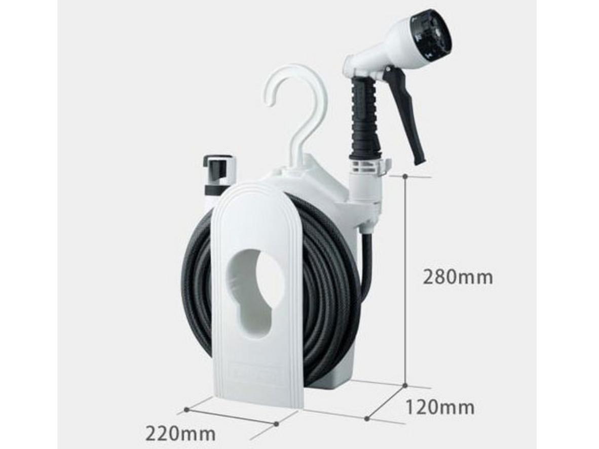 Kích thước nhỏ giúp dễ bố trí ở tường nhà hoặc ban công.