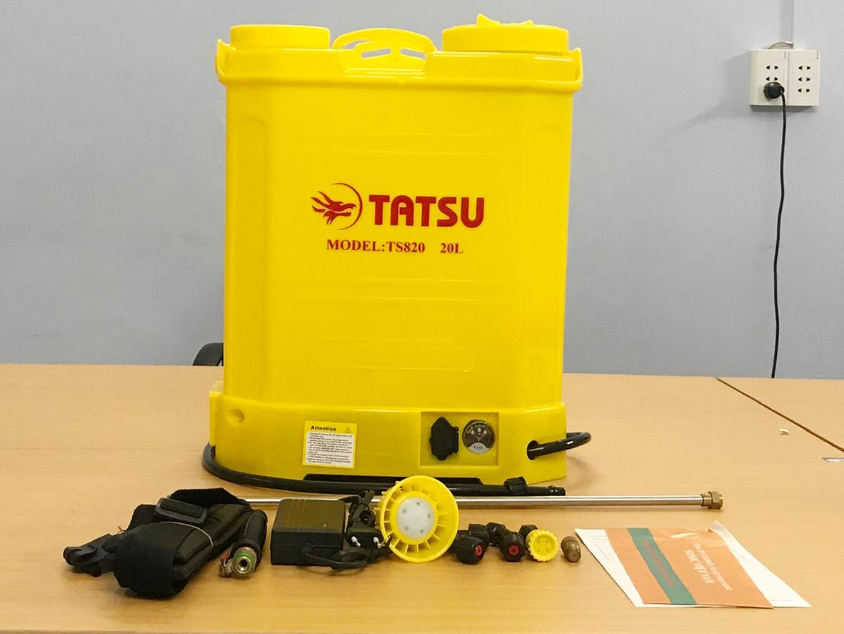 Các thông số kỹ thuật chính của Tatsu TS820 cho nhu cầu phun phổ thông.