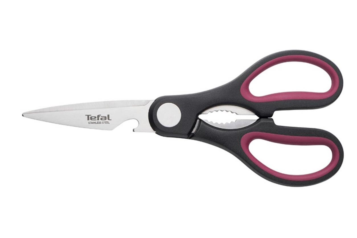 Dao đầu bếp 15cm và kéo đa năng của Tefal Comfort K250S225.