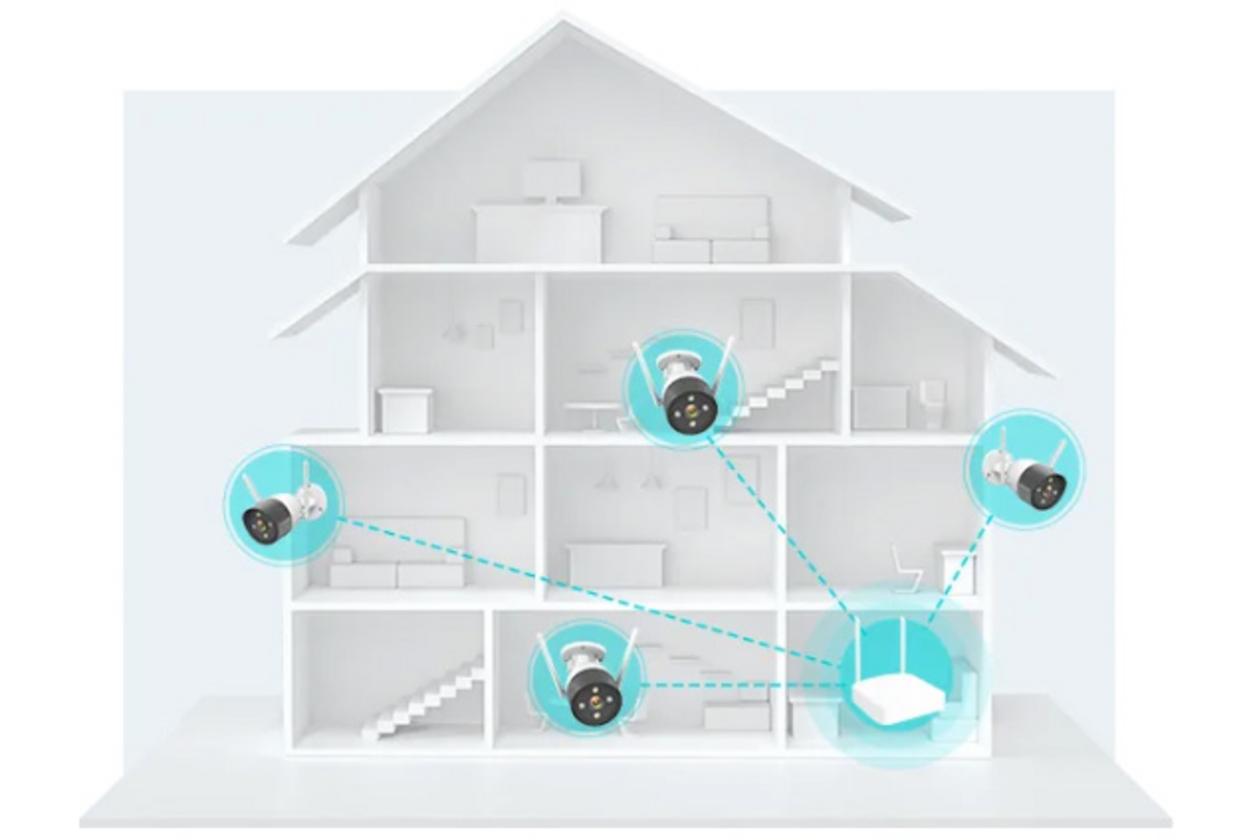 Độ phân giải 3MP cho hình ảnh rõ hơn và dễ quan sát hơn.