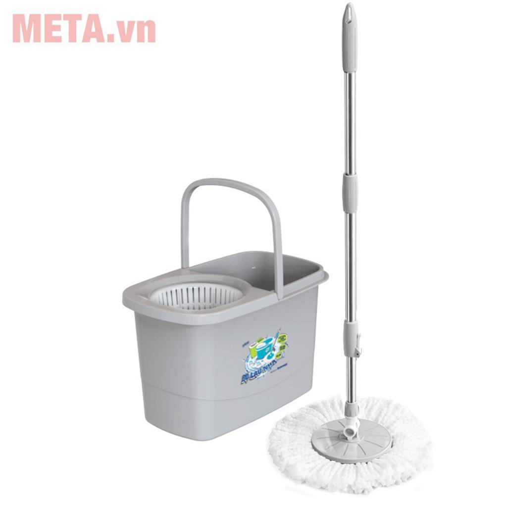 Thân inox nhẹ tay, bền và thao tác ổn định.