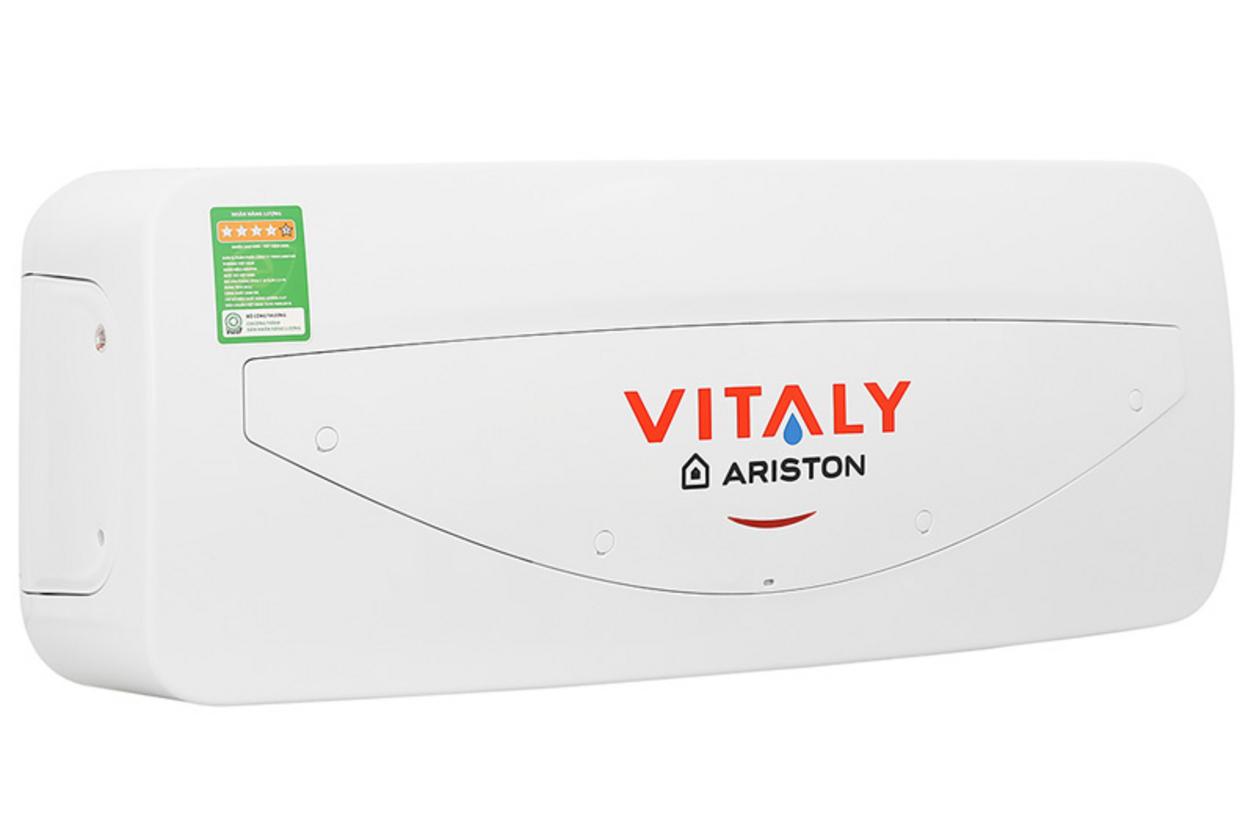 Thanh đốt đồng và lòng bình tráng men Titan giúp tăng độ bền.