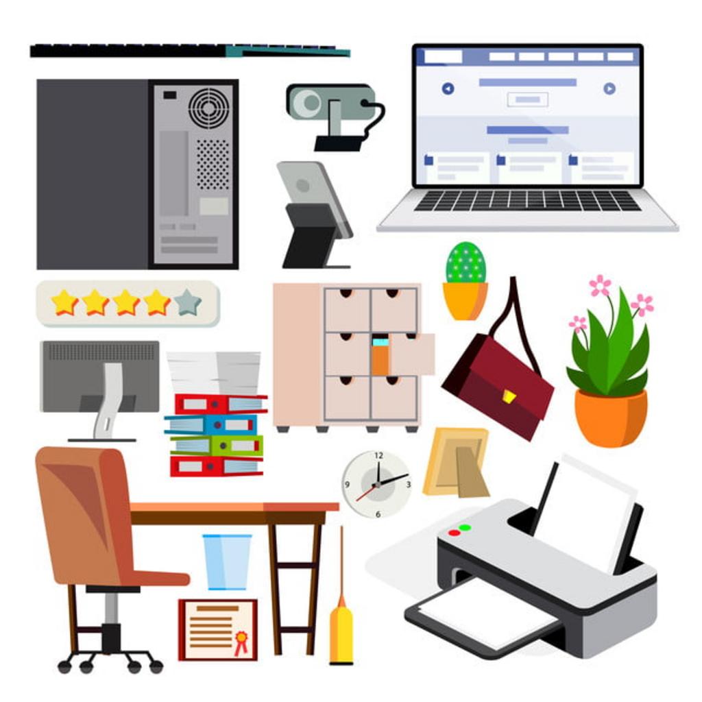 Thiết bị văn phòng là hệ sinh thái phục vụ in ấn, quản lý, kết nối và tổ chức không gian làm việc.