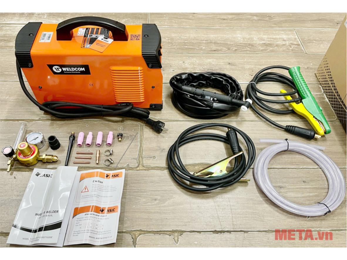 Thông số kỹ thuật cốt lõi của máy hàn Tig Jasic Tig 250A W227.