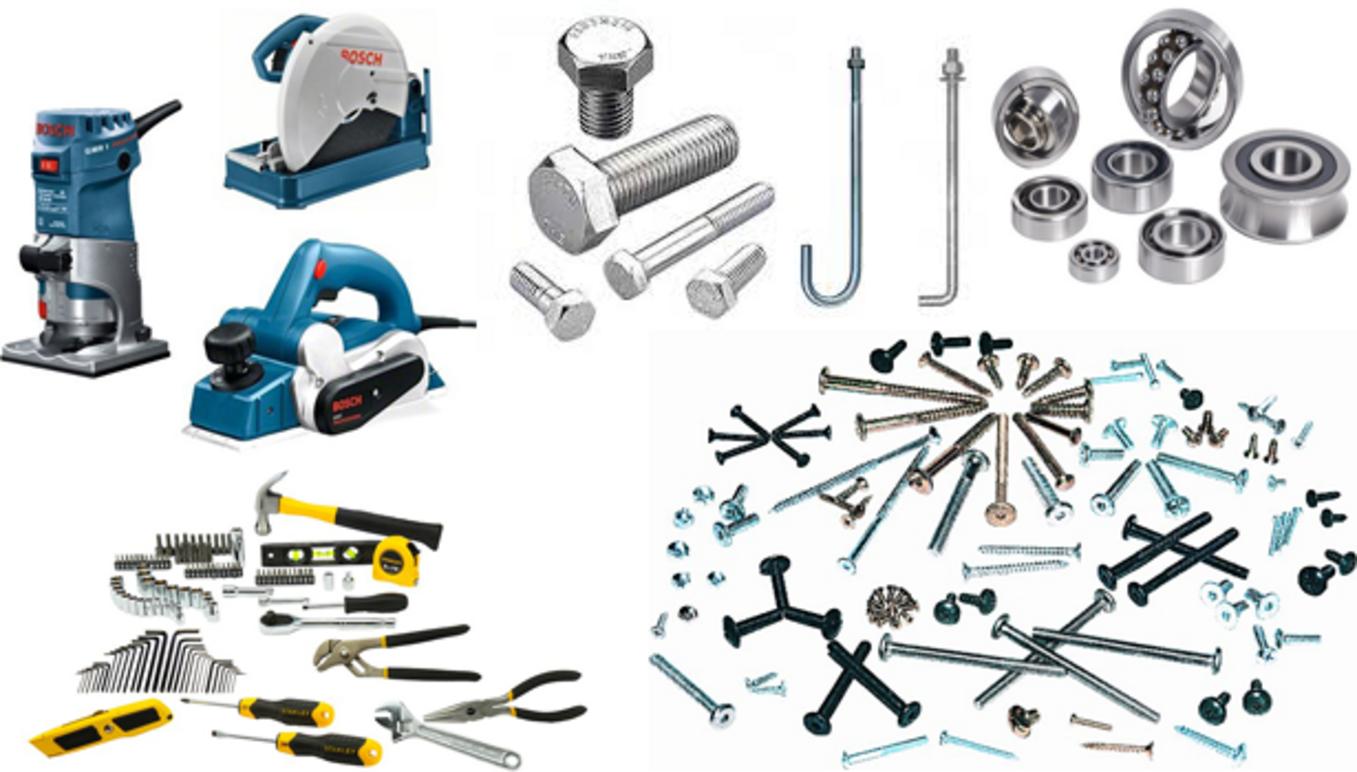 Thiết bị cơ khí và thủy lực: bơm công nghiệp, xi lanh khí nén SMC và máy nén khí