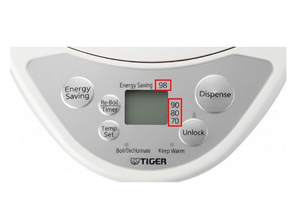 4 mức giữ ấm giúp chọn đúng nhiệt độ cho từng nhu cầu pha chế.