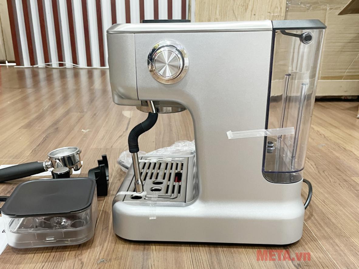 15 mức xay giúp tối ưu cho espresso và cappuccino.