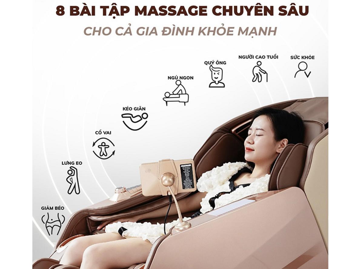Túi khí bắp chân, đầu gối và nhiệt hồng ngoại
