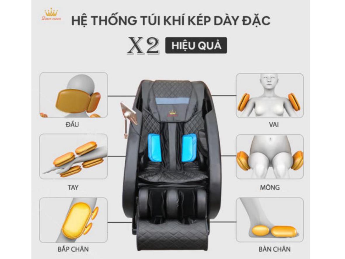 Túi khí toàn thân và nhiệt hồng ngoại