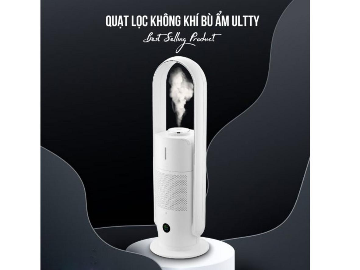Thiết kế quạt không cánh kết hợp nhiều công nghệ giúp Ultty SKJ-CR022 khác biệt so với quạt tháp thông thường.
