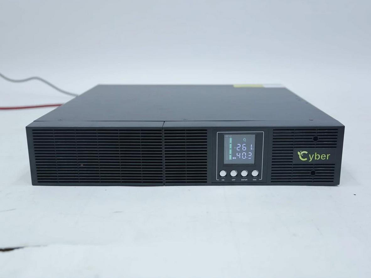 Sơ đồ vận hành của UPS Cyber PP3KRT cho hệ thống IT và tủ rack.