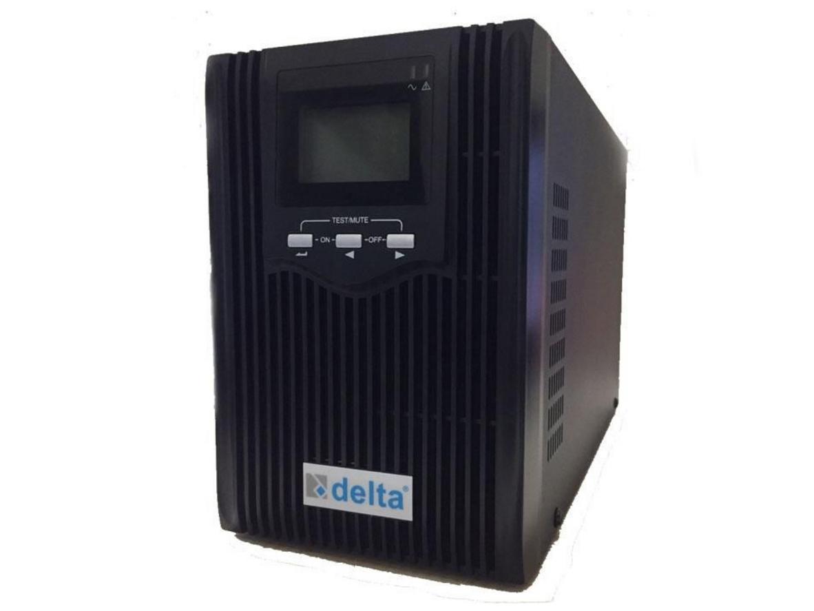 Bộ lưu điện online UPS Delta CL1000VB 1KVA (900W) cho thiết bị nhạy cảm cần nguồn ổn định.