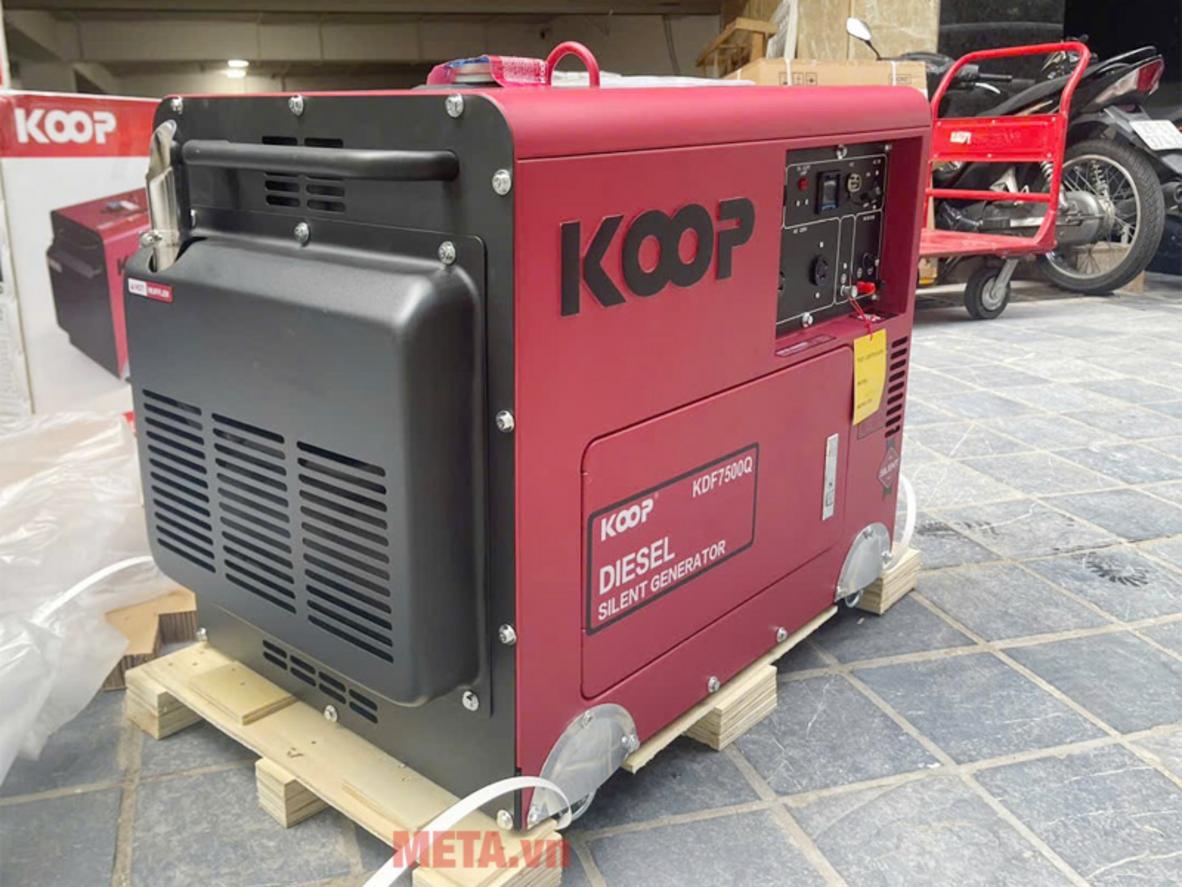 Vỏ chống ồn Quiet giúp KDF7500Q phù hợp hơn với không gian đô thị.