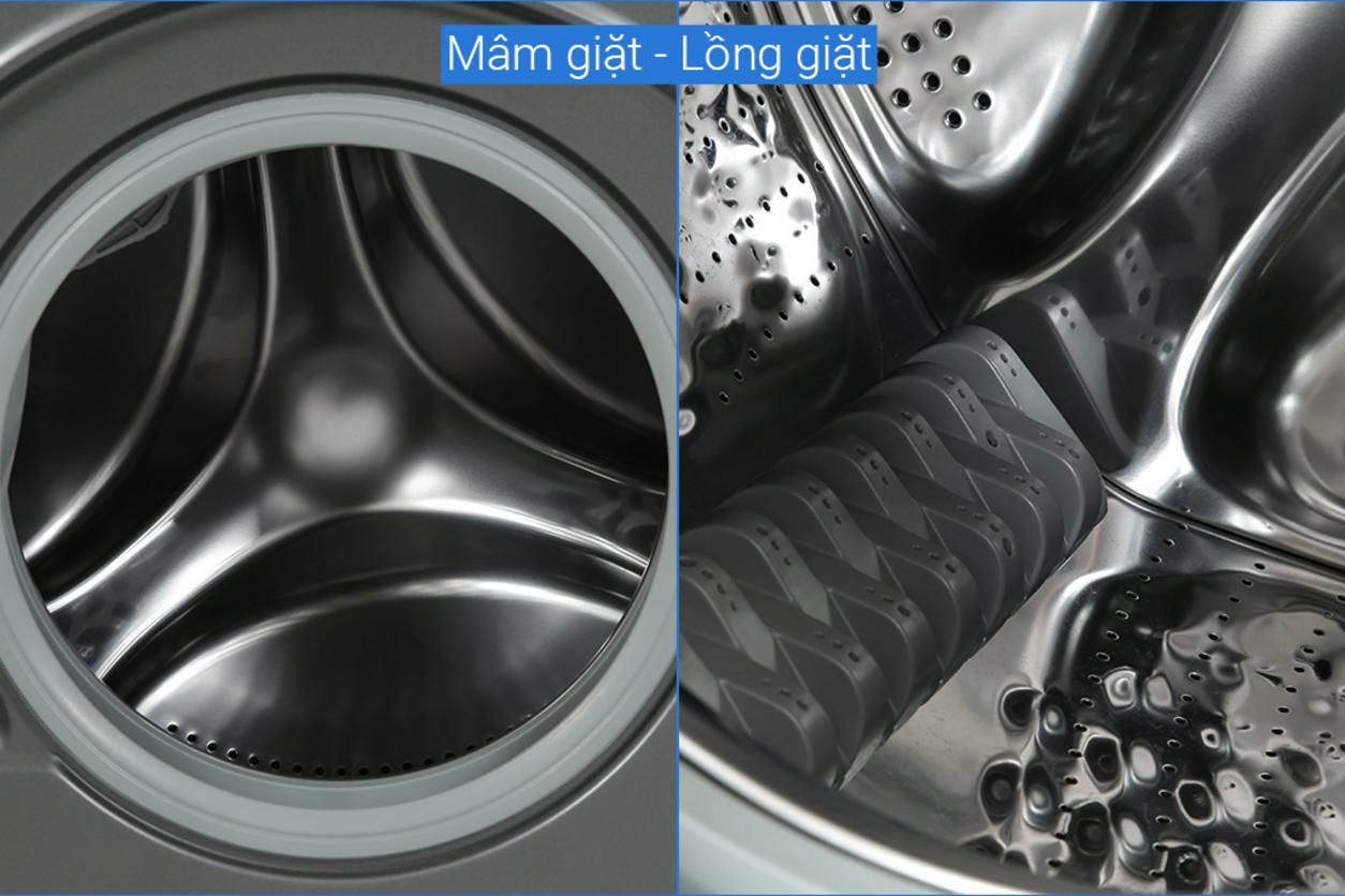 Vắt mạnh giúp rút ngắn thời gian sấy và hạn chế quần áo còn ẩm.