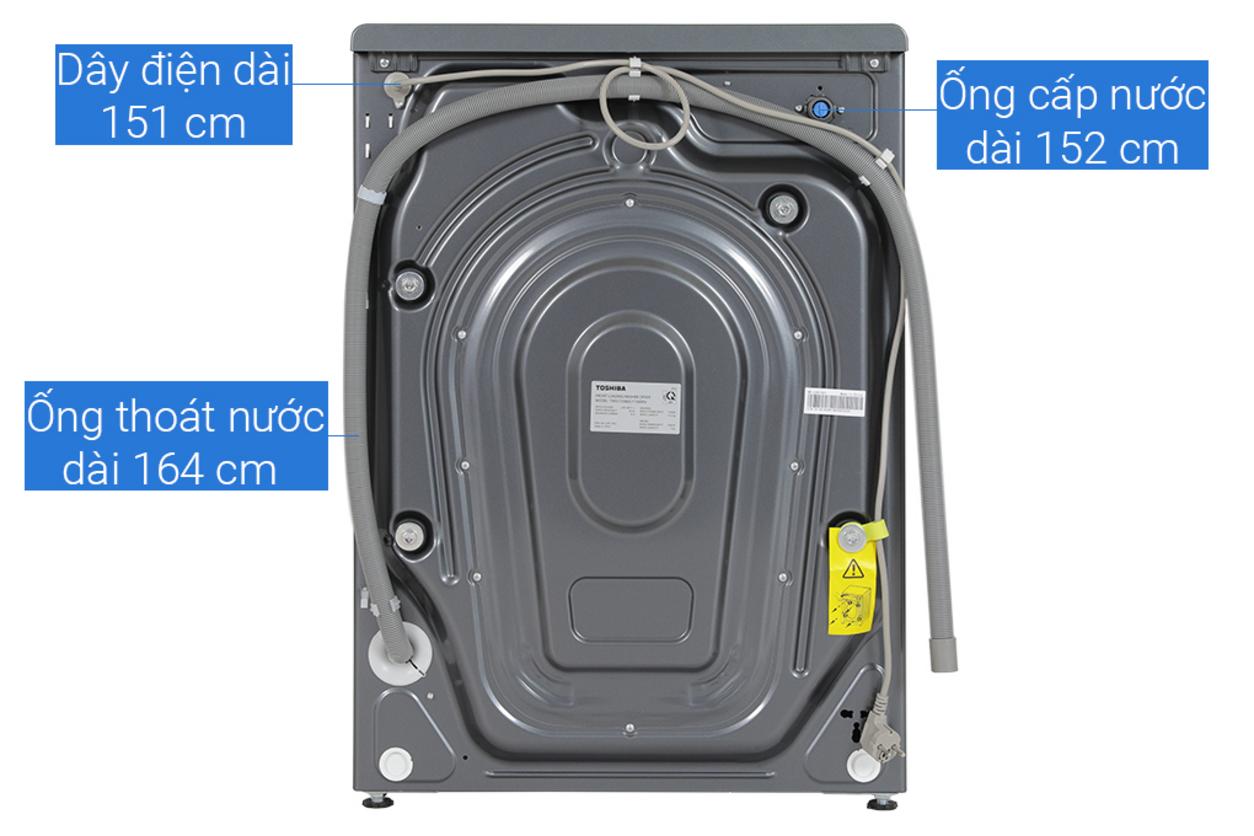 Wi‑Fi và 14 chương trình giặt giúp sử dụng linh hoạt, tiện theo dõi hơn.