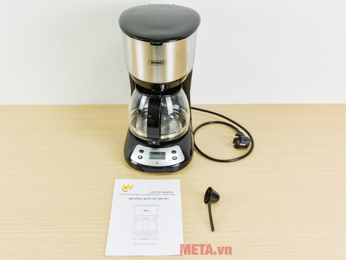 Công suất 750W giúp Winci CM9103T pha nhanh cho nhu cầu hằng ngày.