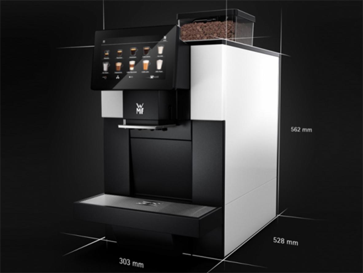 Màn hình cảm ứng 7 inch giúp WMF 950S thao tác nhanh và dễ dùng.