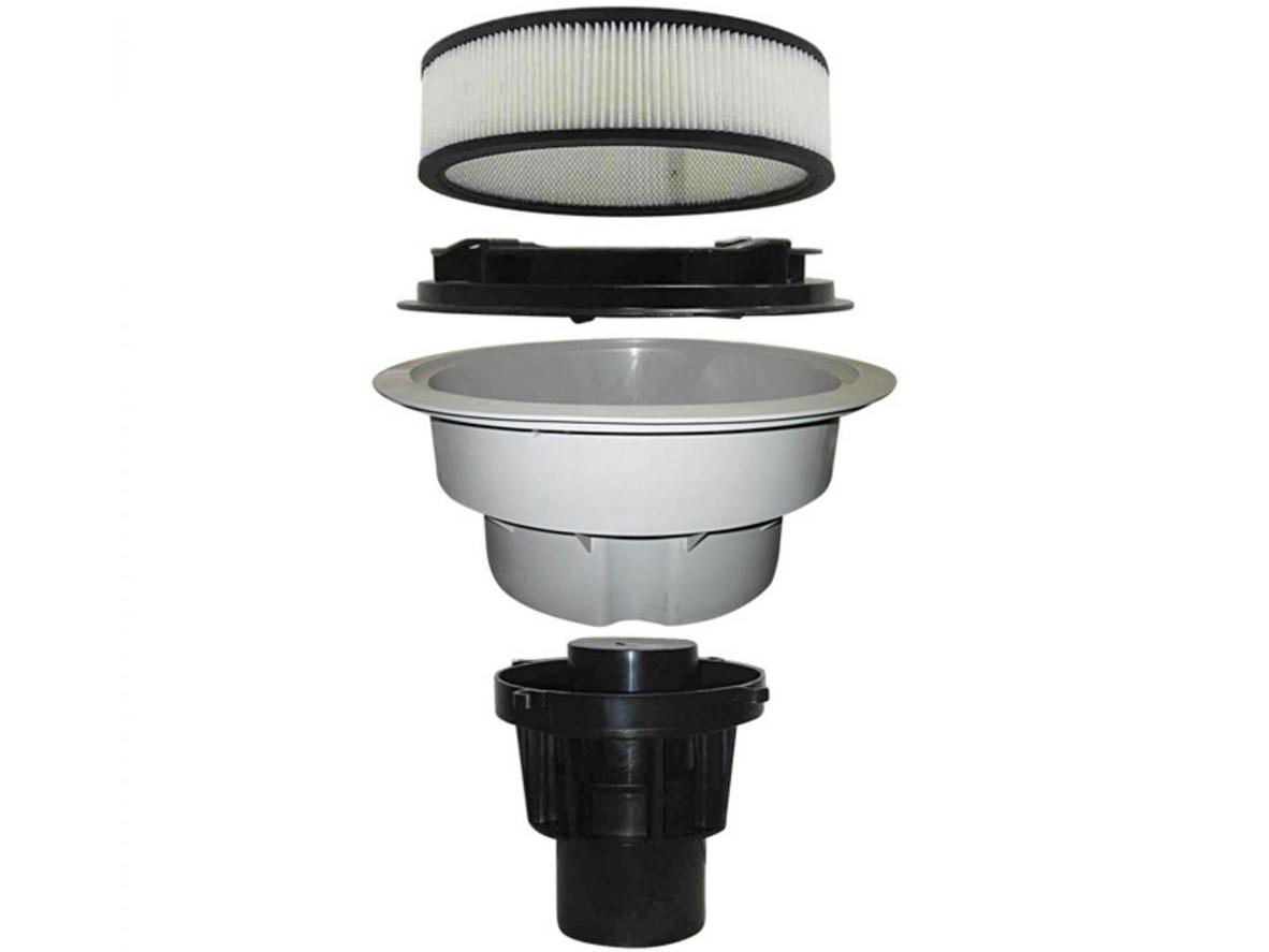 Cấu hình 2 motor độc lập giúp máy hút khỏe và vận hành ổn định.