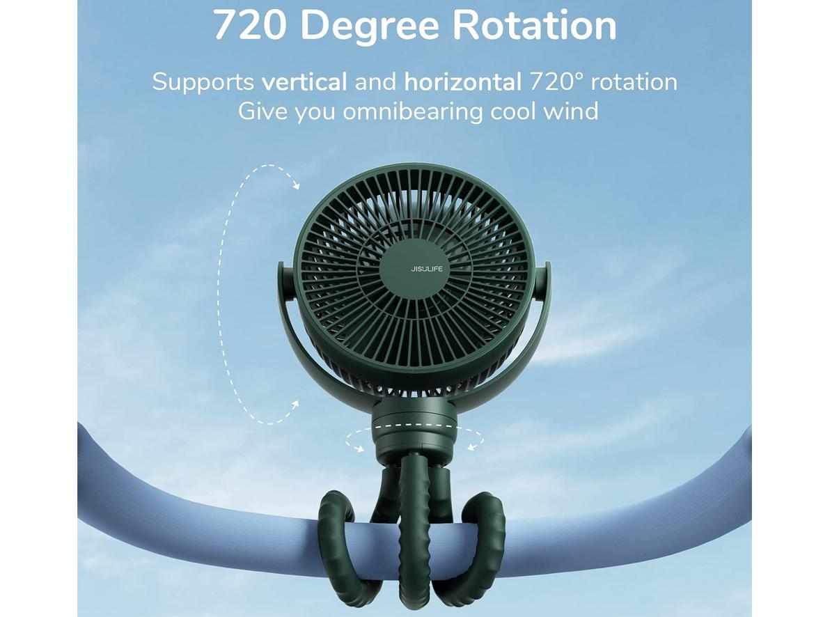 Độ ồn 25dB giúp dùng êm khi bé ngủ hoặc làm việc.