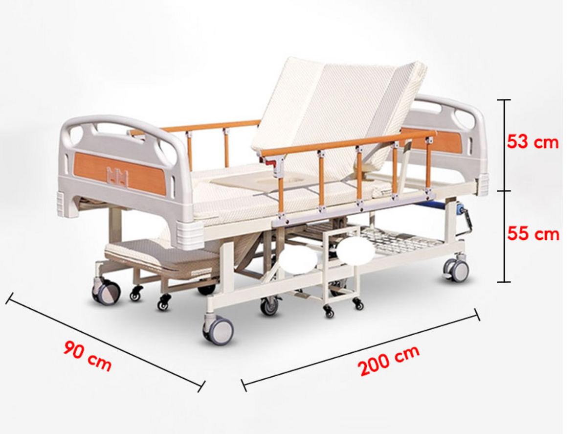 Ba tay quay giúp điều chỉnh tư thế chăm sóc người bệnh dễ dàng hơn.
