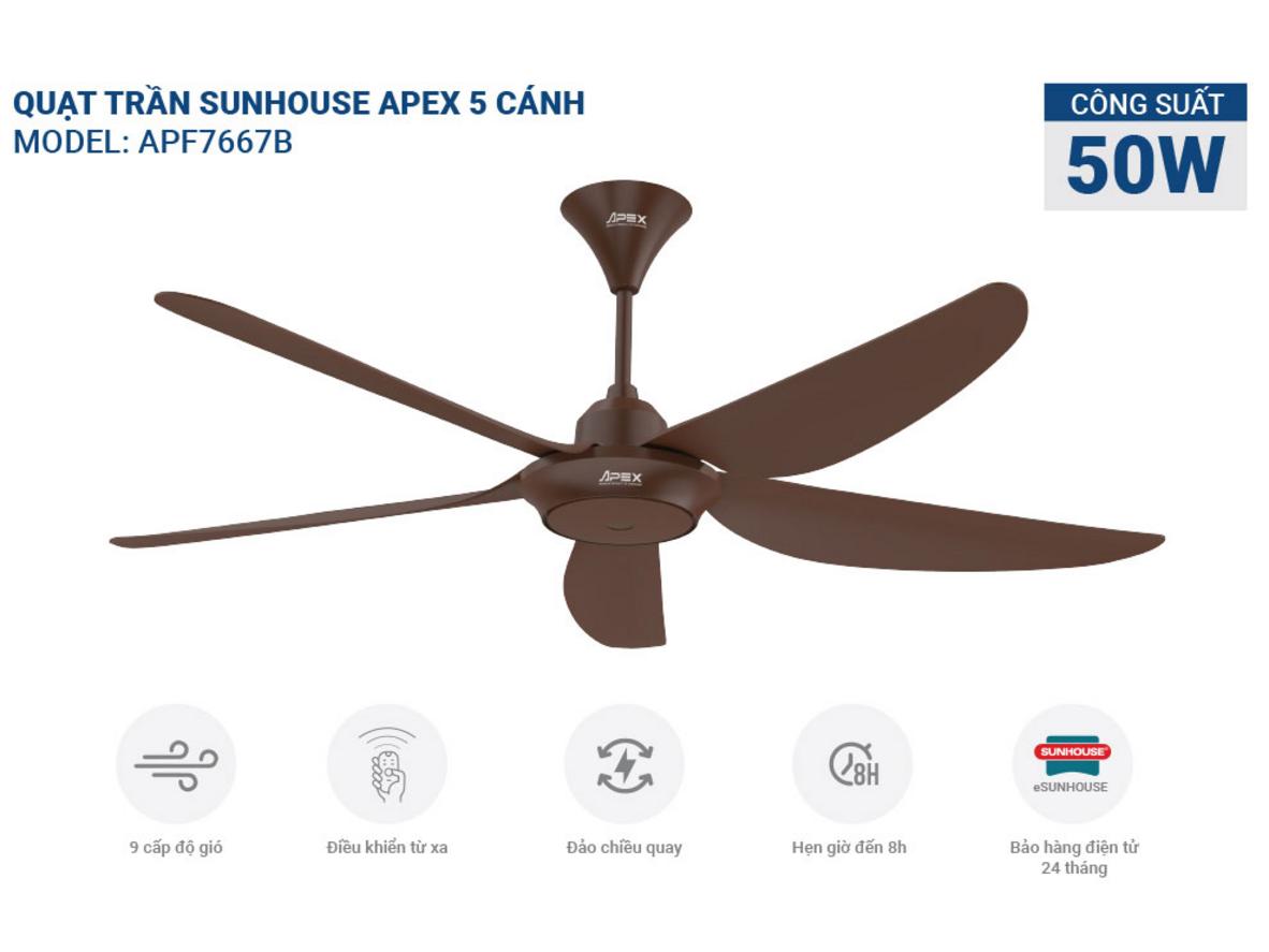 Remote giúp điều chỉnh 9 cấp độ gió nhanh và tiện.