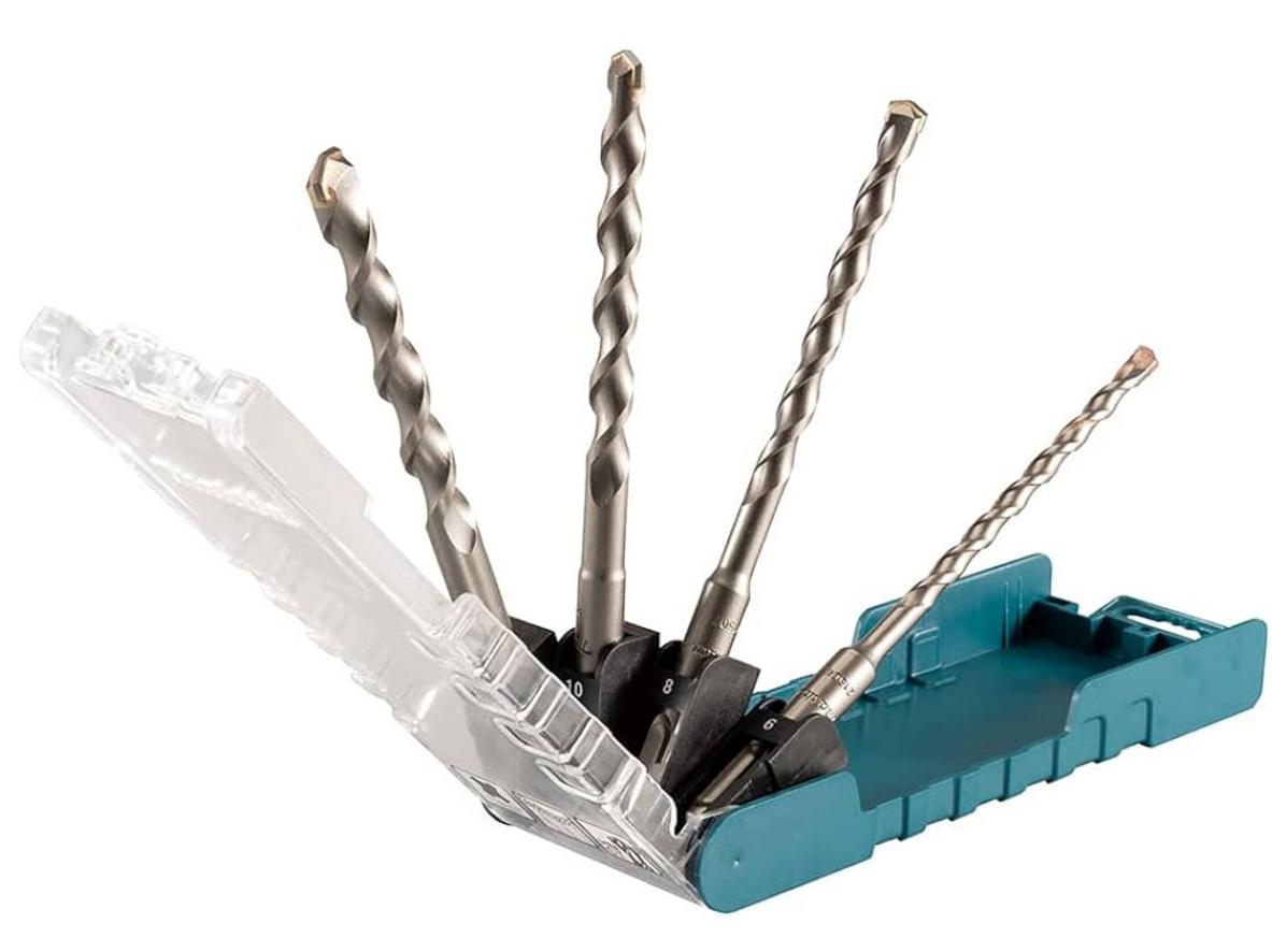 Bộ 4 cỡ 6–12 mm đáp ứng nhiều tình huống khoan lỗ phổ biến.