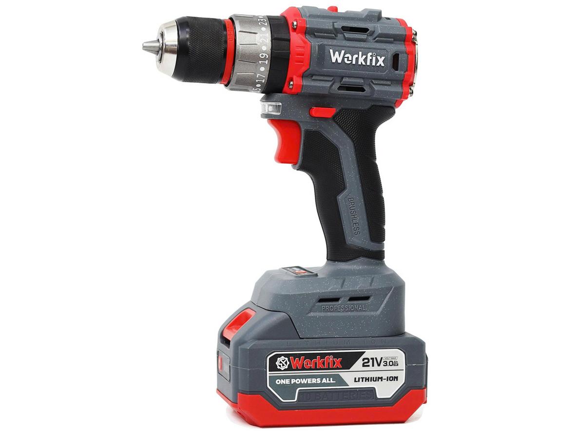 Workfix WF-ID2110BL cho khoan gỗ, sắt và bắt vít chính xác