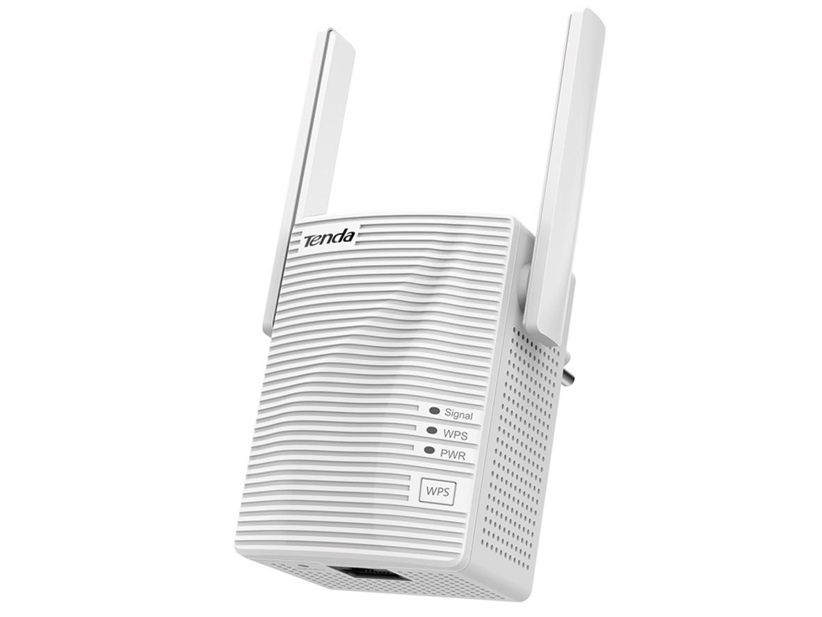 Tenda A15 AC750 mở rộng Wi‑Fi ổn định cho nhà nhiều tầng.