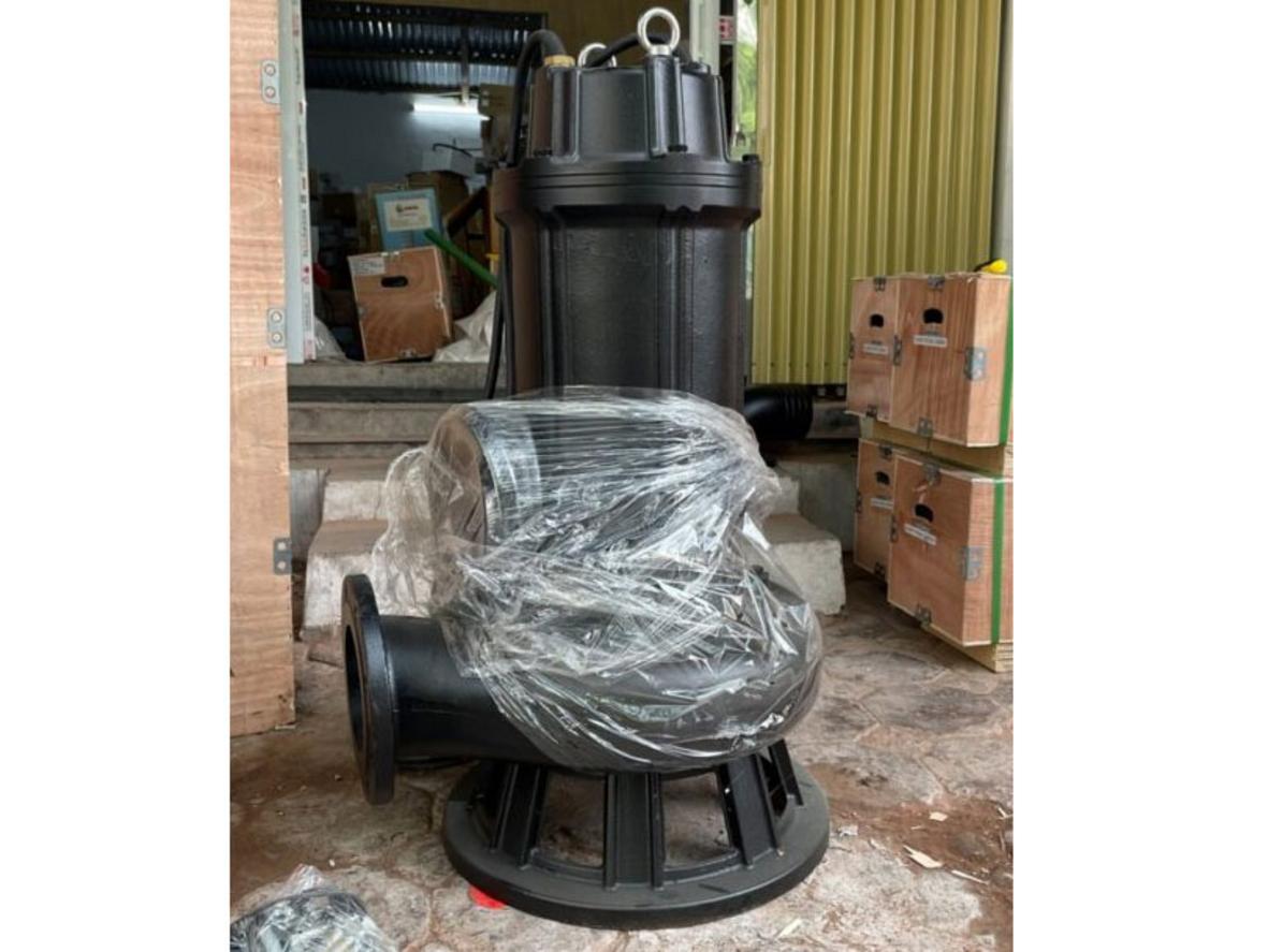 Cấu tạo và thông số nổi bật của bơm chìm nước thải ShowFou 150WC150-25-15.