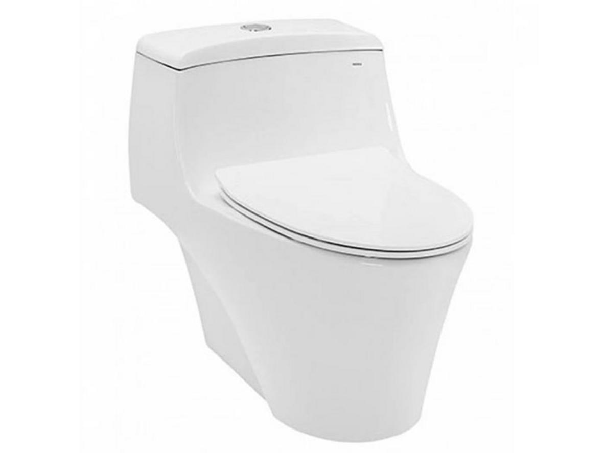 Bồn cầu 1 khối Toto MS823DRT8 nắp TC600VS với thiết kế thân kín sang trọng, dễ vệ sinh.
