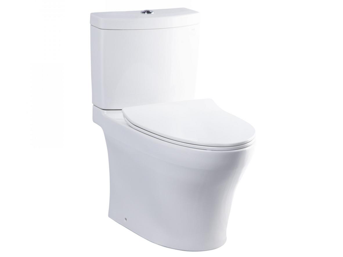 Bồn cầu 2 khối TOTO CS769DRT8 nắp êm TC600VS cho phòng tắm hiện đại.