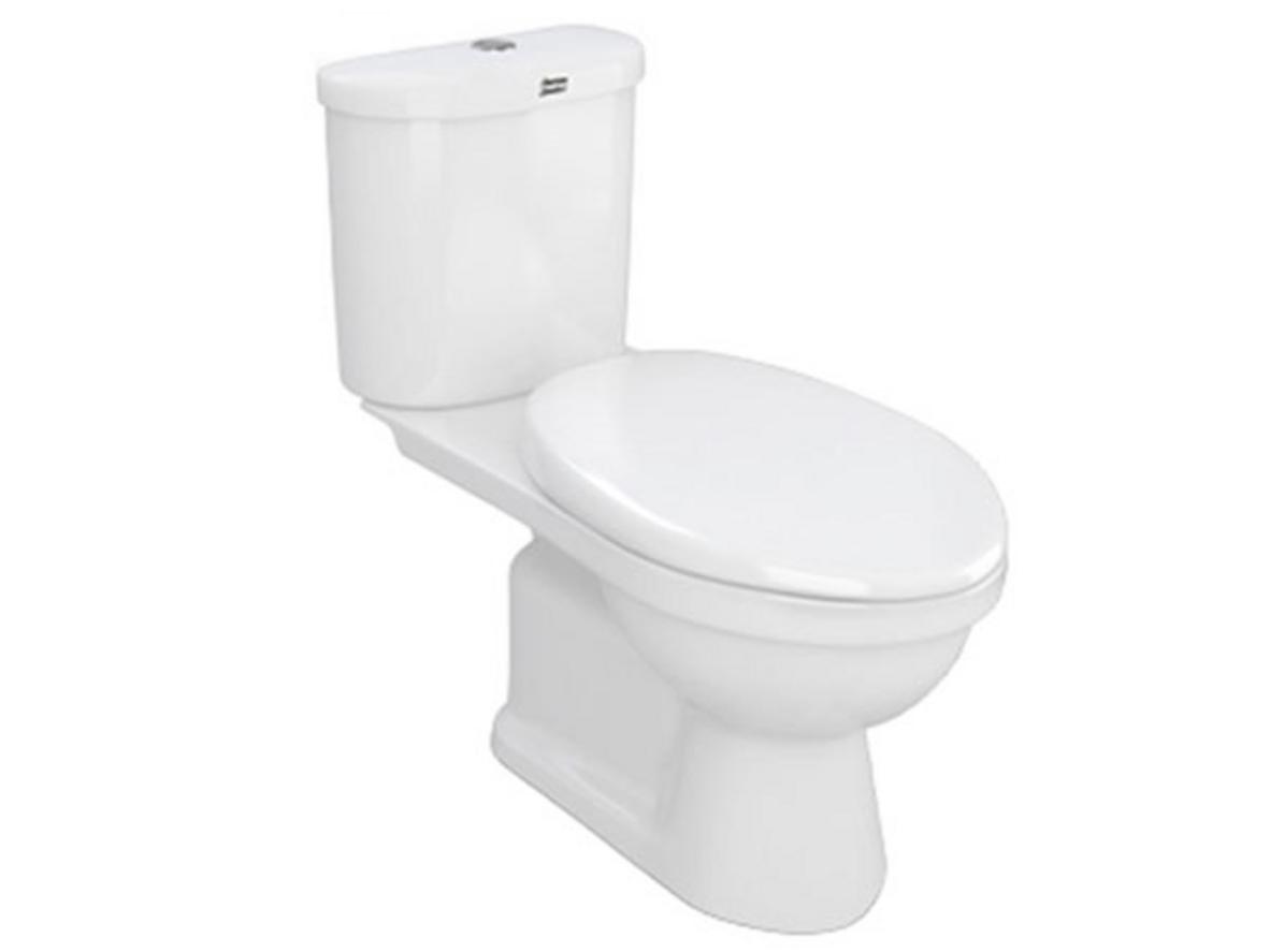 Bồn cầu American Standard 2 khối VF-2013 kiểu dáng hiện đại, phù hợp phòng tắm gia đình.