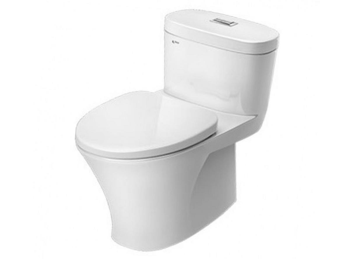 Bồn cầu 1 khối INAX AC-959VAN với thiết kế liền khối sang trọng, phù hợp phòng tắm gia đình.