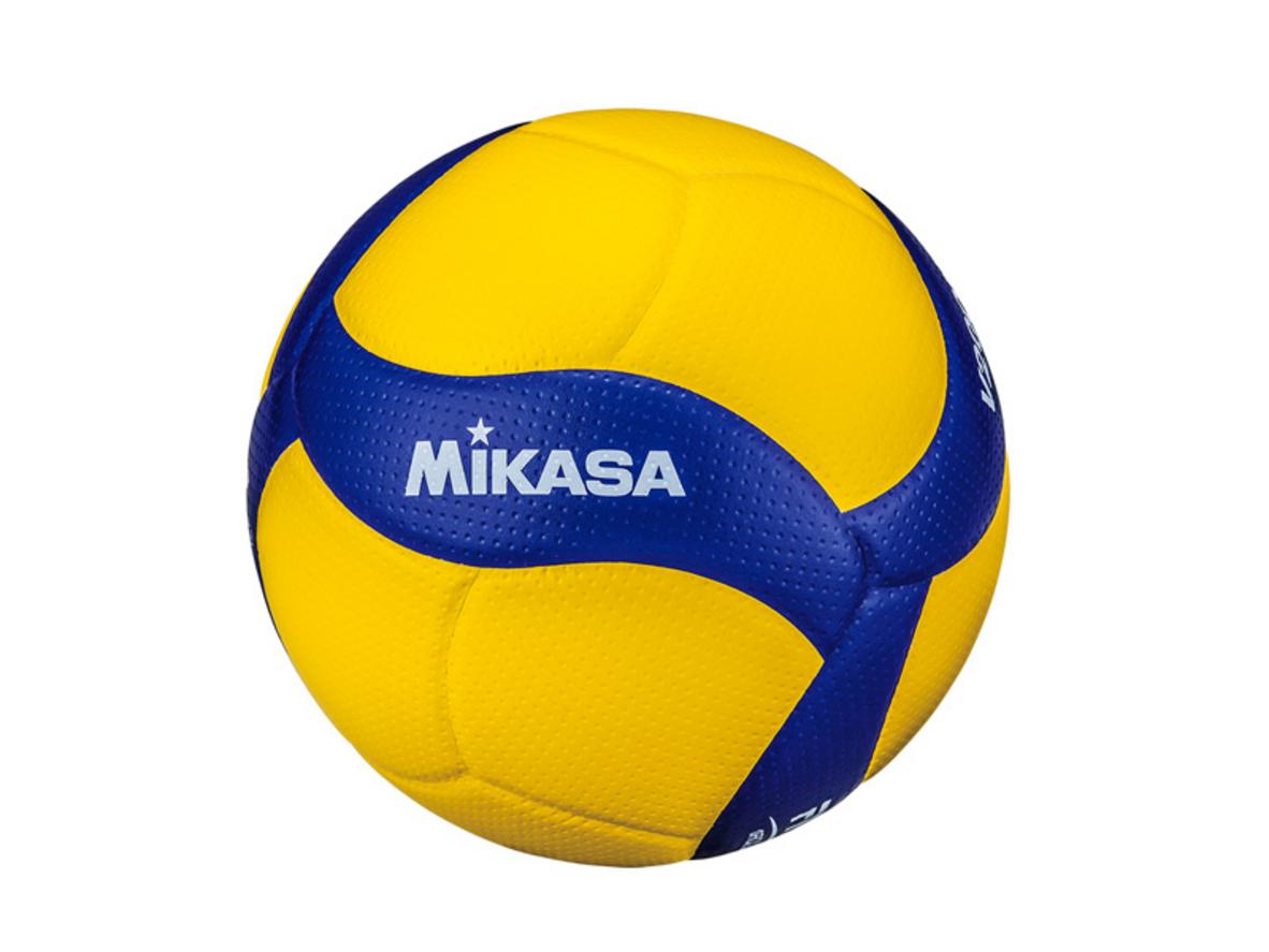 Bóng chuyền Mikasa V200W chuẩn FIVB, bám tay và kiểm soát ổn định.