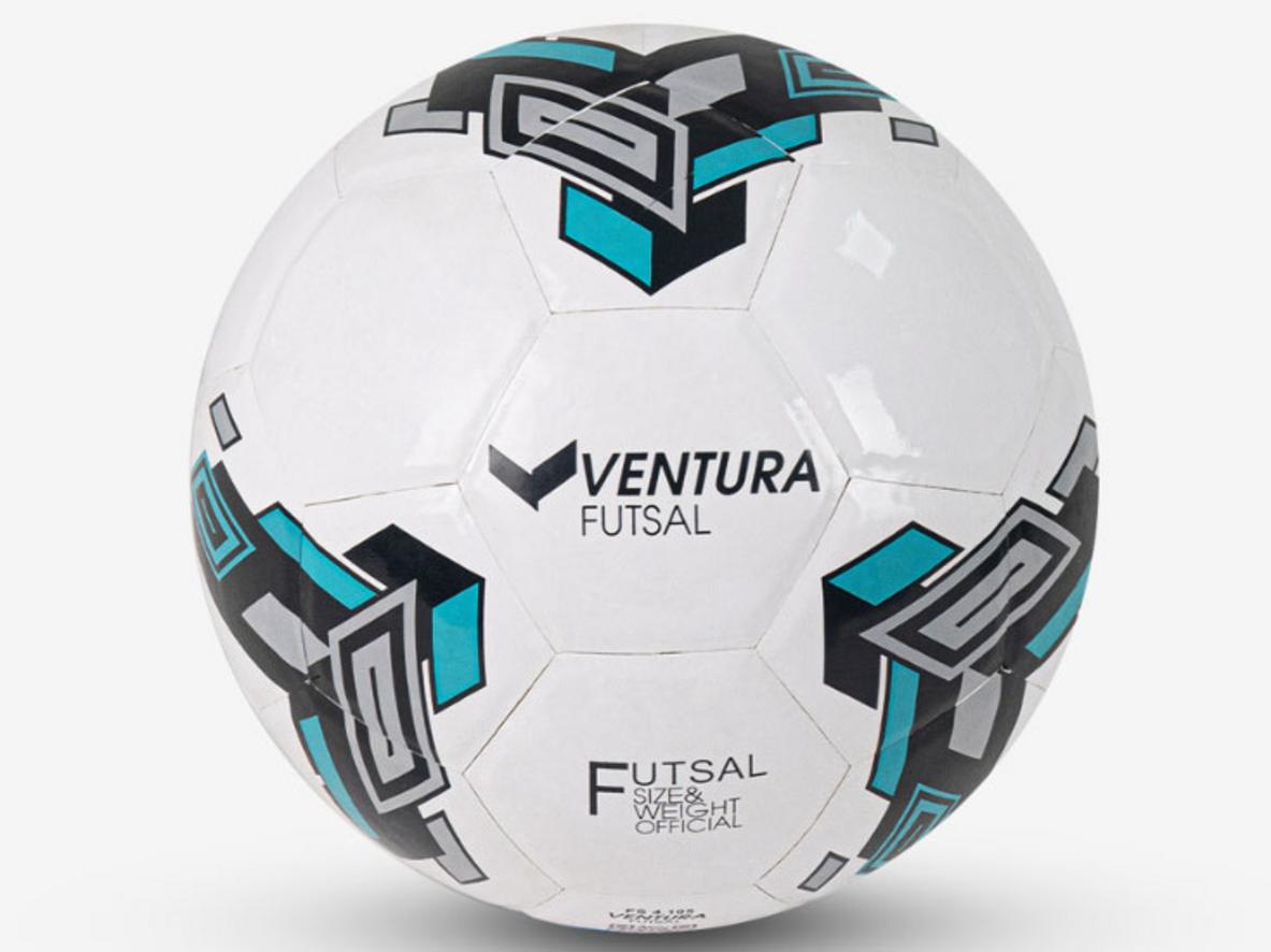 Bóng đá futsal dán FS 4.105D Ventura số 4 cho sân trong nhà.