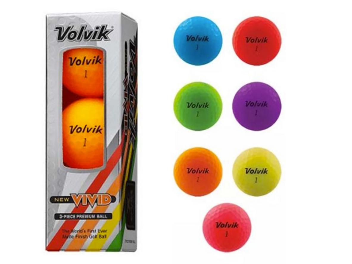 Bóng golf Volvik New Vivid (12 quả)