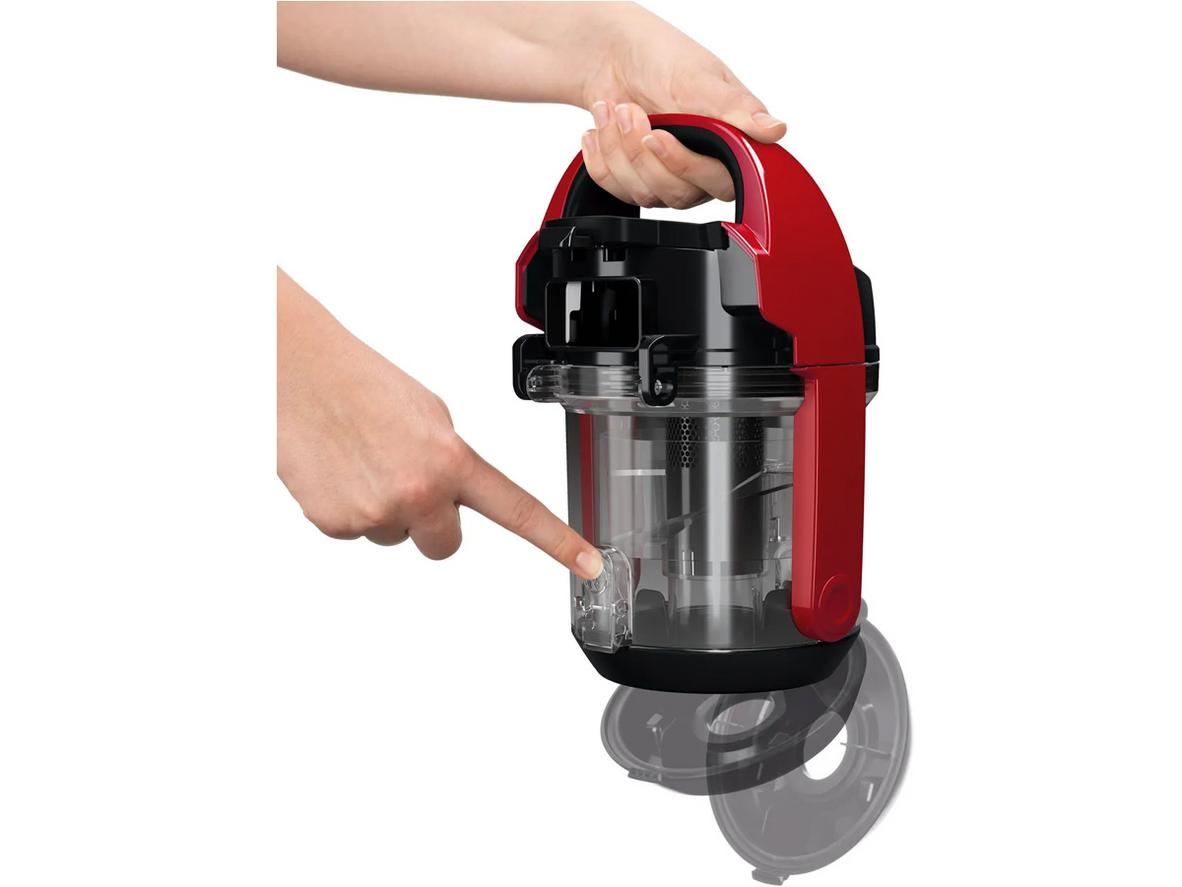 Bosch BGC05AAA2 phù hợp căn hộ nhỏ nhờ thiết kế gọn và dễ cất.