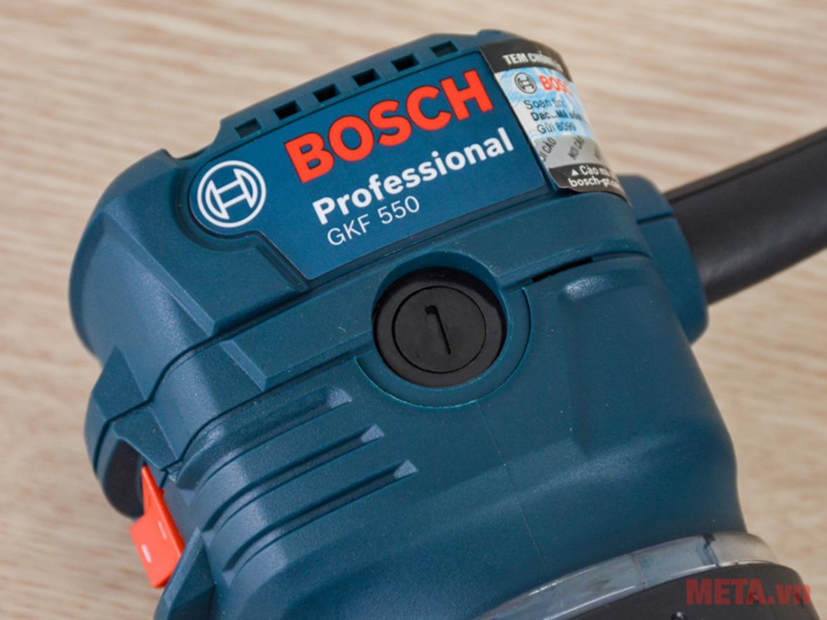 Bosch GKF 550 phù hợp cho thợ mộc, xưởng nội thất nhỏ và DIY.