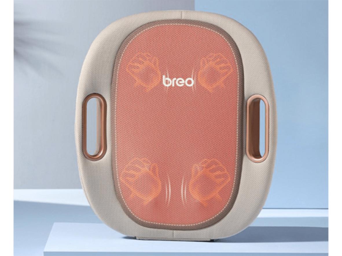 12 đầu massage riêng biệt giúp Breo Back 3E tác động rộng hơn lên vùng lưng và cột sống.