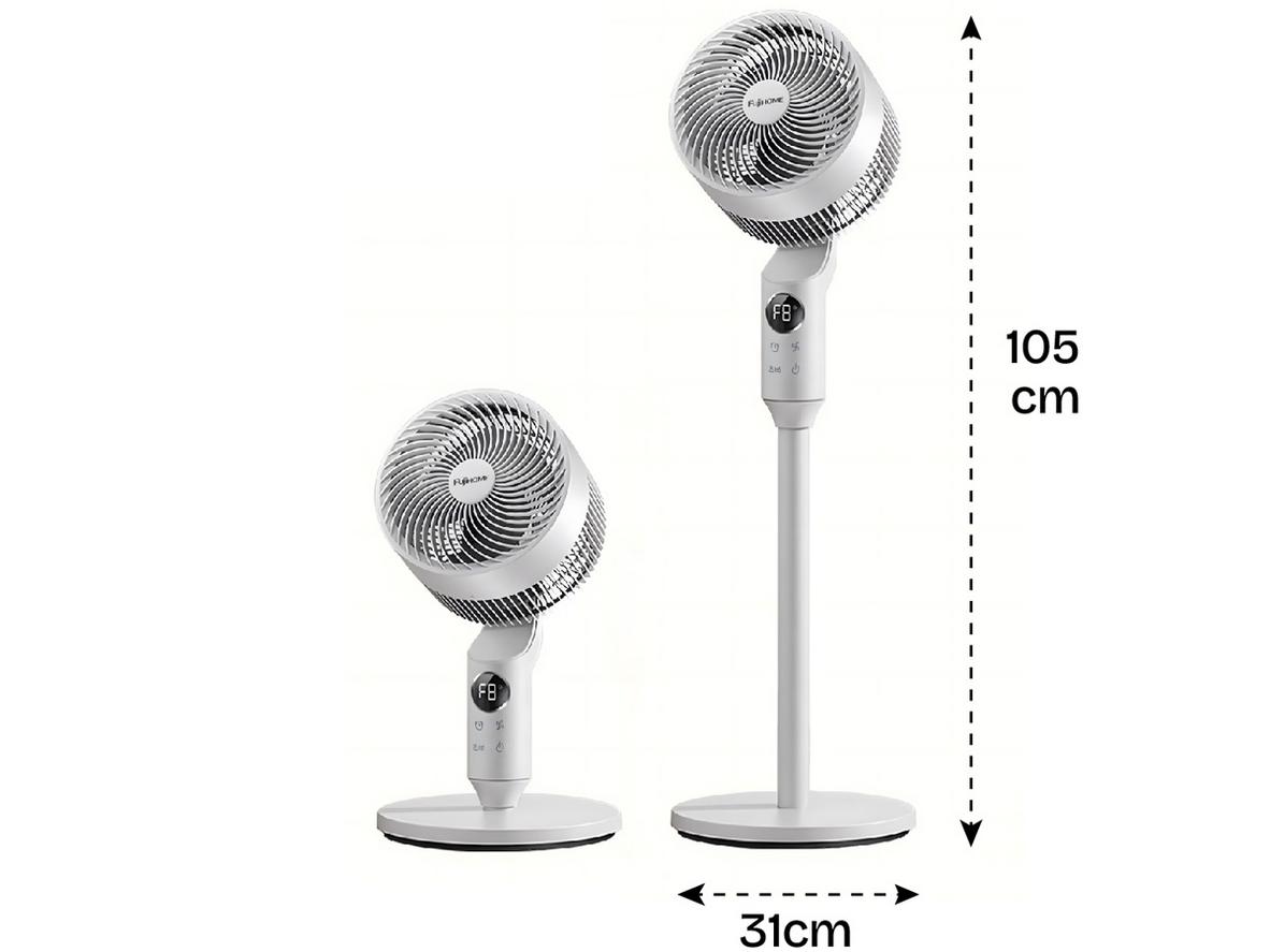 Công suất 30–40W giúp Fujihome CF201 phù hợp nhu cầu dùng thường xuyên.