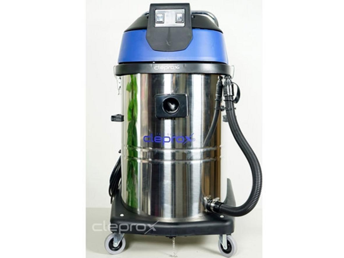 CleproX X2/70 hút khô ướt hiệu quả nhờ lực hút 280 mbar và lưu lượng khí 195 L/S