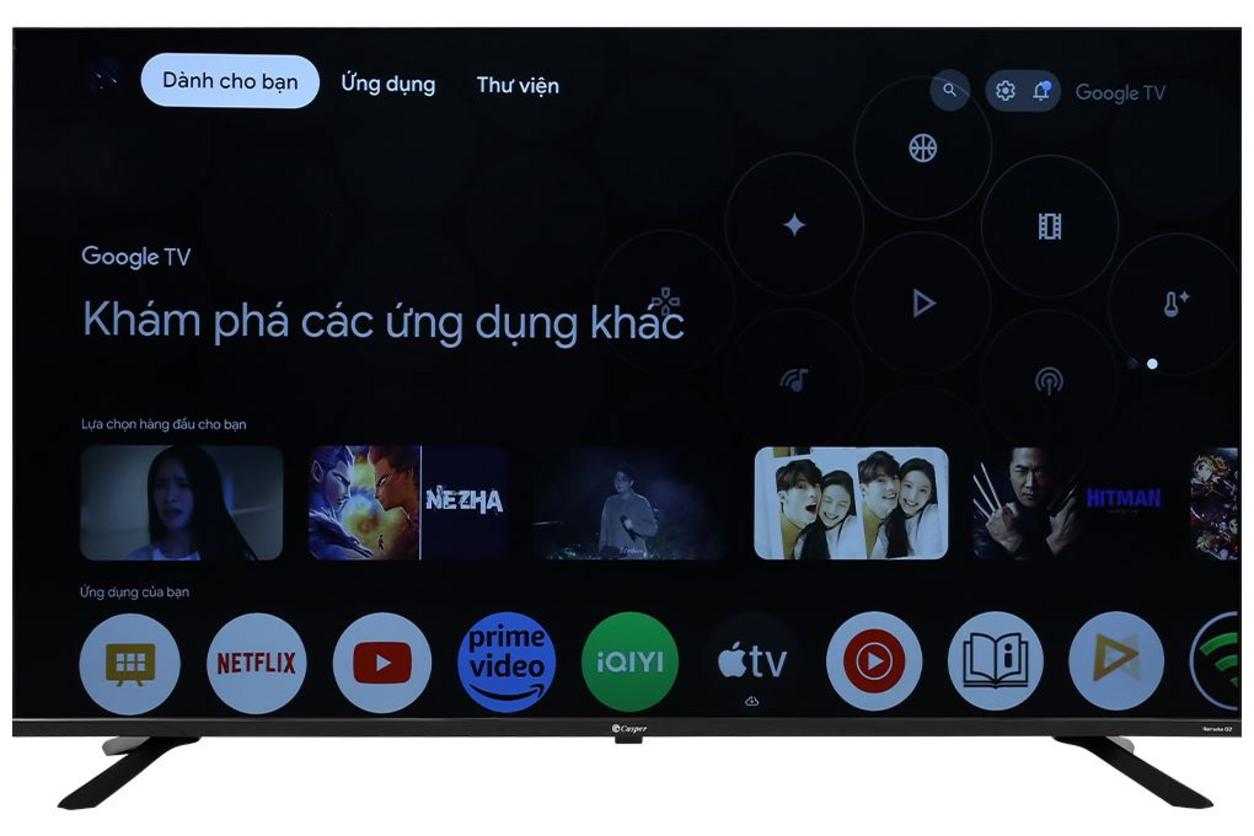 Google TV và Google Assistant tiếng Việt giúp tìm nội dung nhanh hơn.