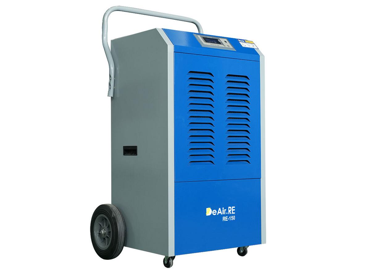Công suất 150 lít/ngày giúp kiểm soát ẩm mạnh cho kho xưởng