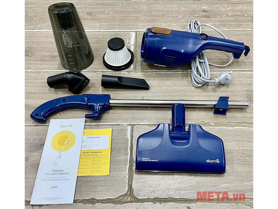 Thân máy ABS và độ ồn 75dB phù hợp dọn dẹp gia đình hằng ngày