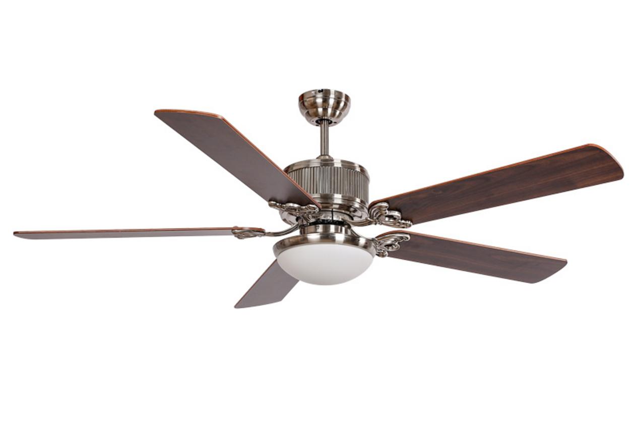 Đèn LED 18W tích hợp giúp quạt trần KaiyoKukan OKA-181 vừa chiếu sáng vừa làm đẹp không gian.