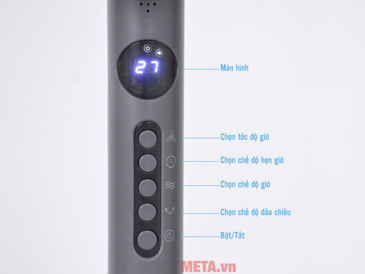 Quạt Dreamer nhận lệnh giọng nói trực tiếp trong phạm vi 6–8 mét.