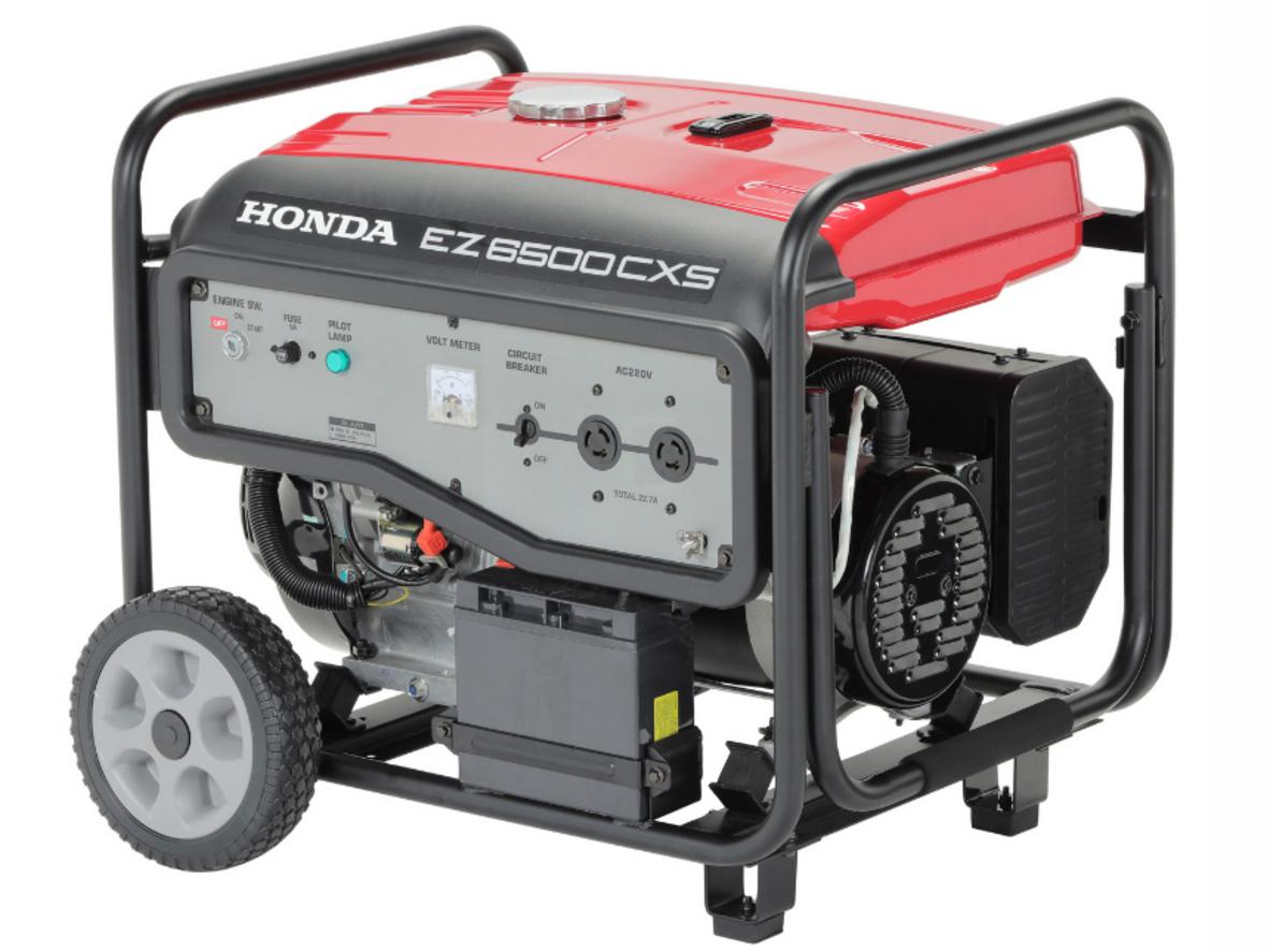 Động cơ Honda GX390 389 cc trên EZ6500CXS R