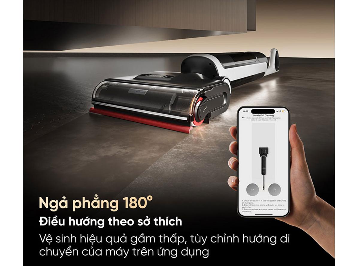 Bộ phụ kiện đầy đủ giúp Dreame H15 Pro Heat sẵn sàng sử dụng và dễ bảo trì.